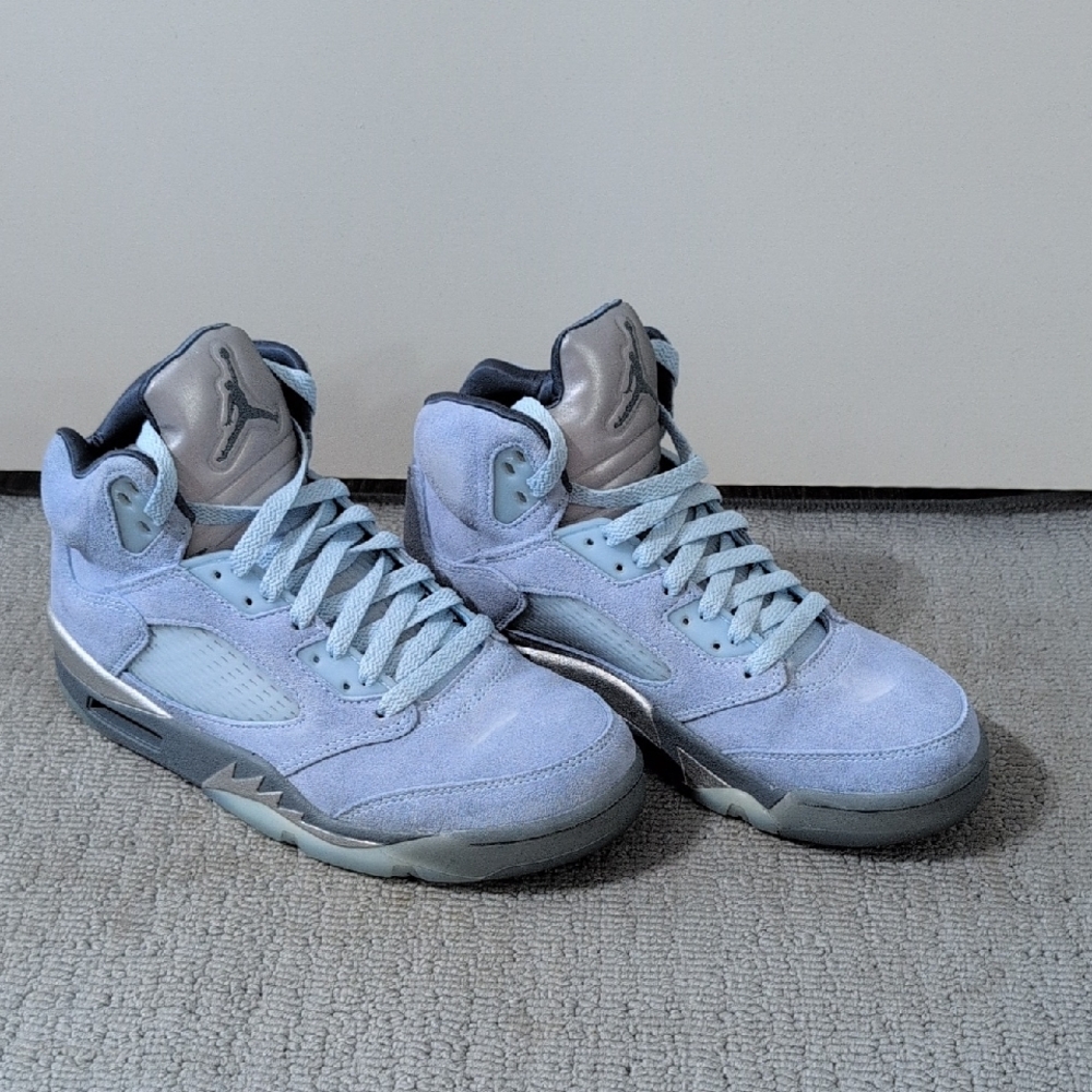 Jordan Blue Sneakers Athletic Style